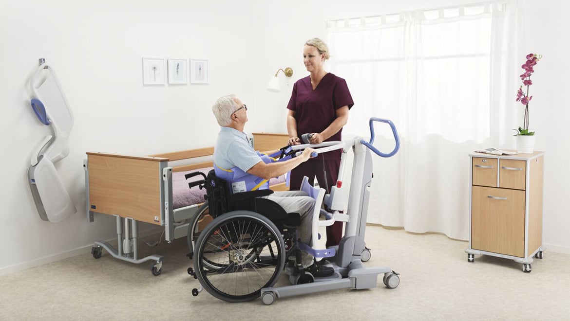 Die Förderung der Mobilität von Patienten und Bewohnern in Pflegeeinrichtungen ist entscheidend für einen gesunden Lebensalltag.