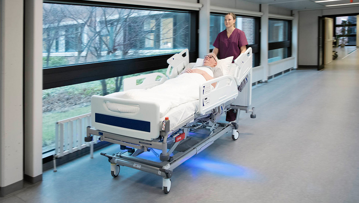 Transporting patients on hospital beds is an ergonomically high risk activity for caregivers. However, the use of powered assisted beds can have a positive impact on their work lives. Read an extract from 'A case for powered bed transport' whitepaper below