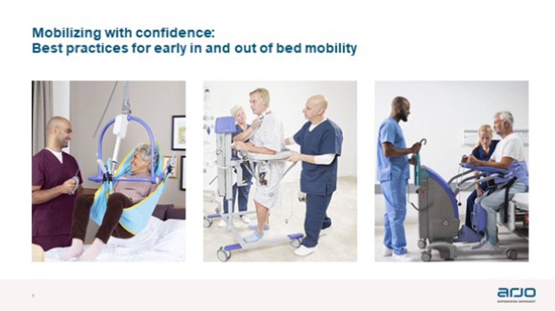 Mobilizing with confidence: Best practices for early in and out of bed mobility