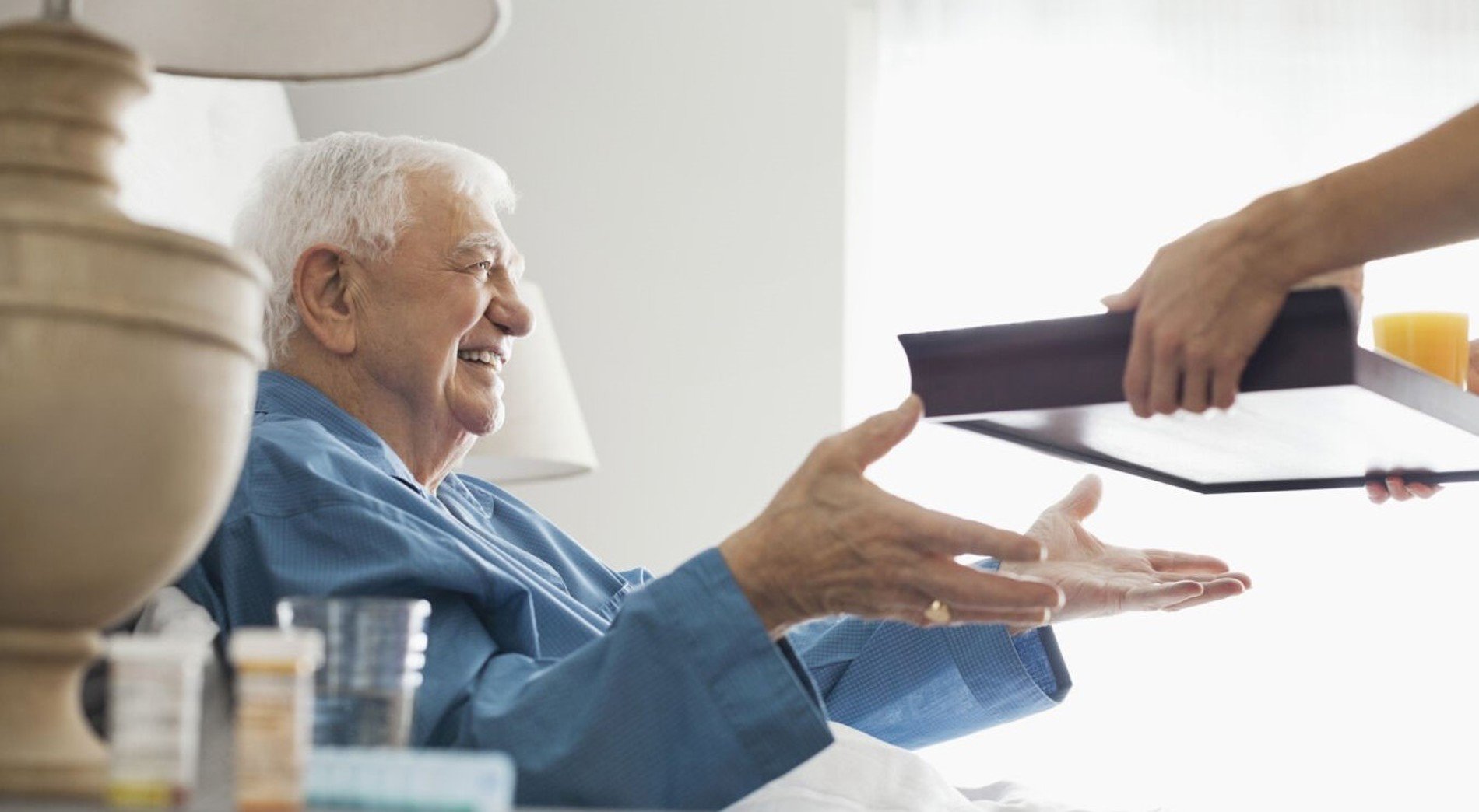 The morning routine: providing in-bed patient care