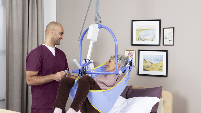 Improving care process workflow and reducing the risk of caregiver patient handling associated injury during COVID 19