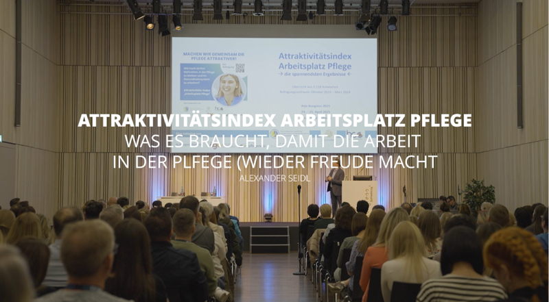 DE | Attraktivitätsindex Arbeitsplatz Pflege - was es braucht, damit die Arbeit in der Pflege (wieder) Freude macht | Alexander Seidl