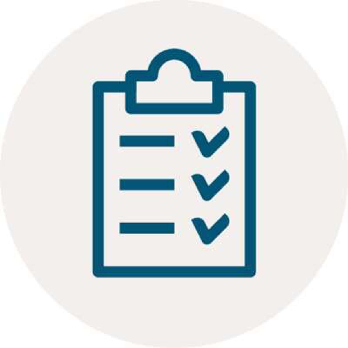 Checked controlled icon pearl