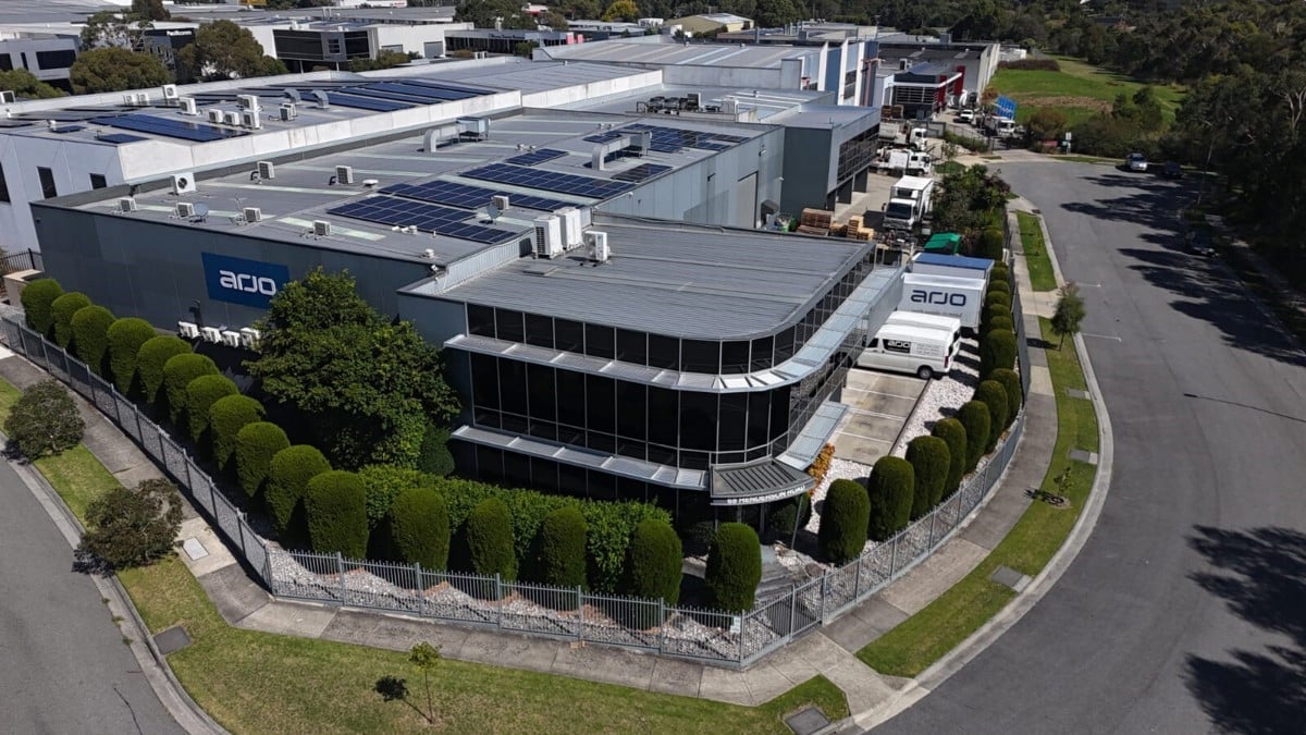 Rowville Solar Panels Arial Photo