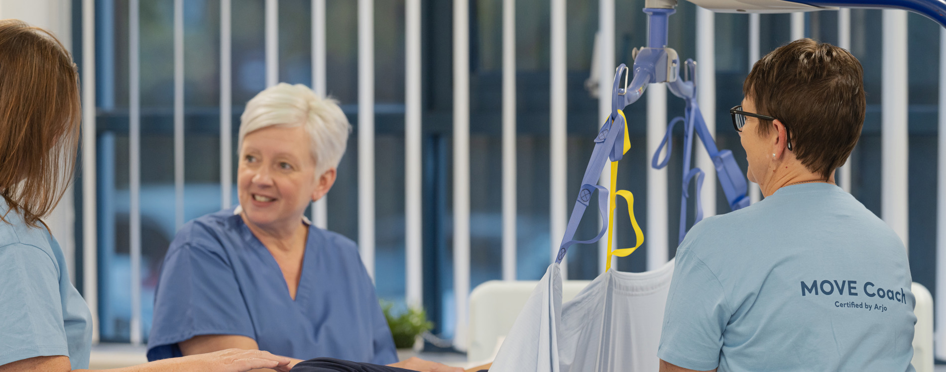 Arjo MOVE team in training sessions (7)