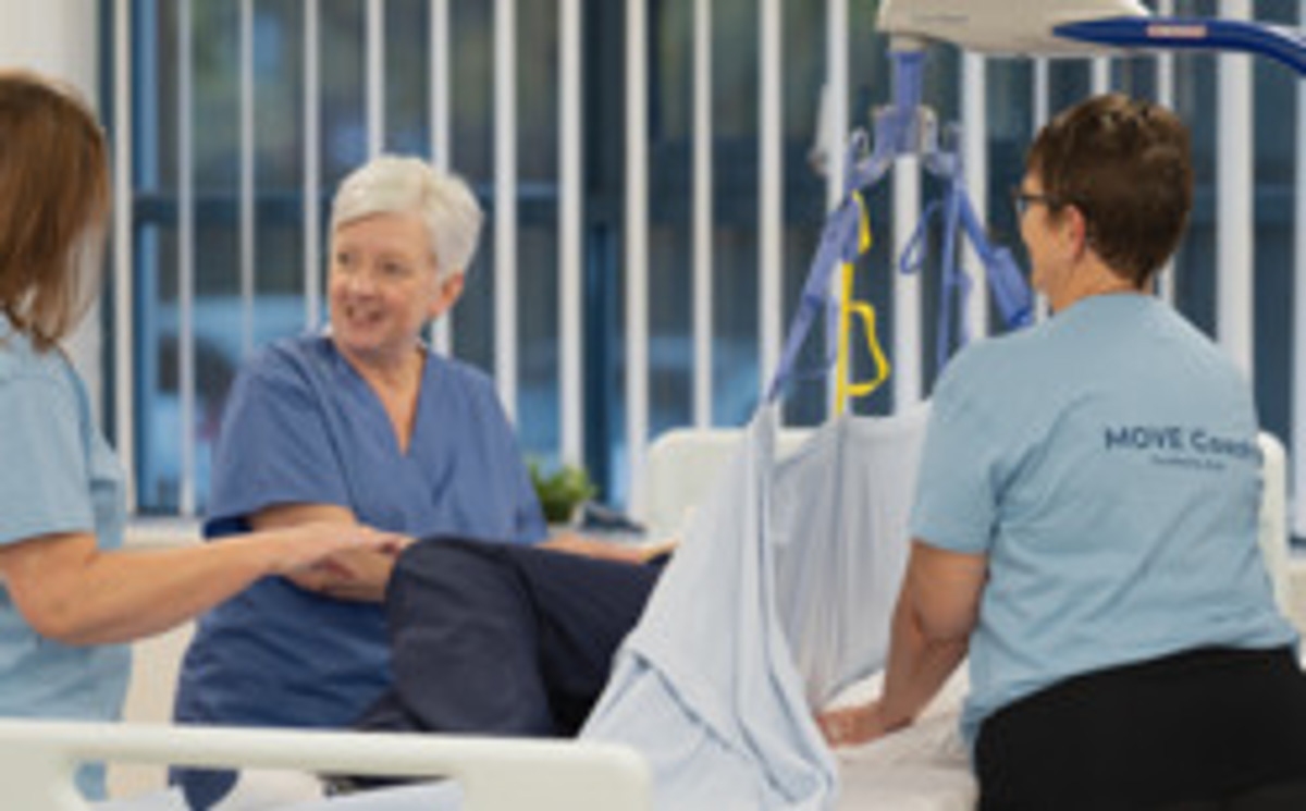 Arjo MOVE team in training sessions (7)